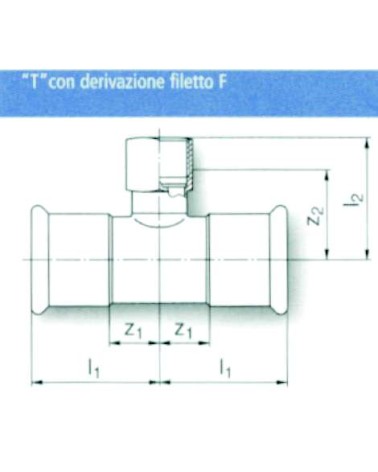TE C/DER INOX 28 X 1" X 28