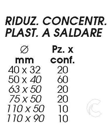 RIDUZ CENTR PL.SALD. 40x32