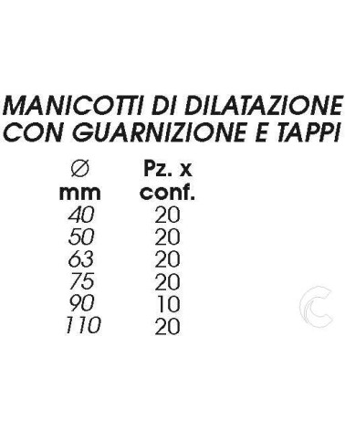 MANICOTTO DILATAZ.      63