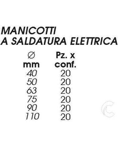 MANICOTTO SALD ELET     40
