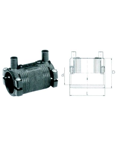 MANICOTTO ELETTROSALD diametro  25