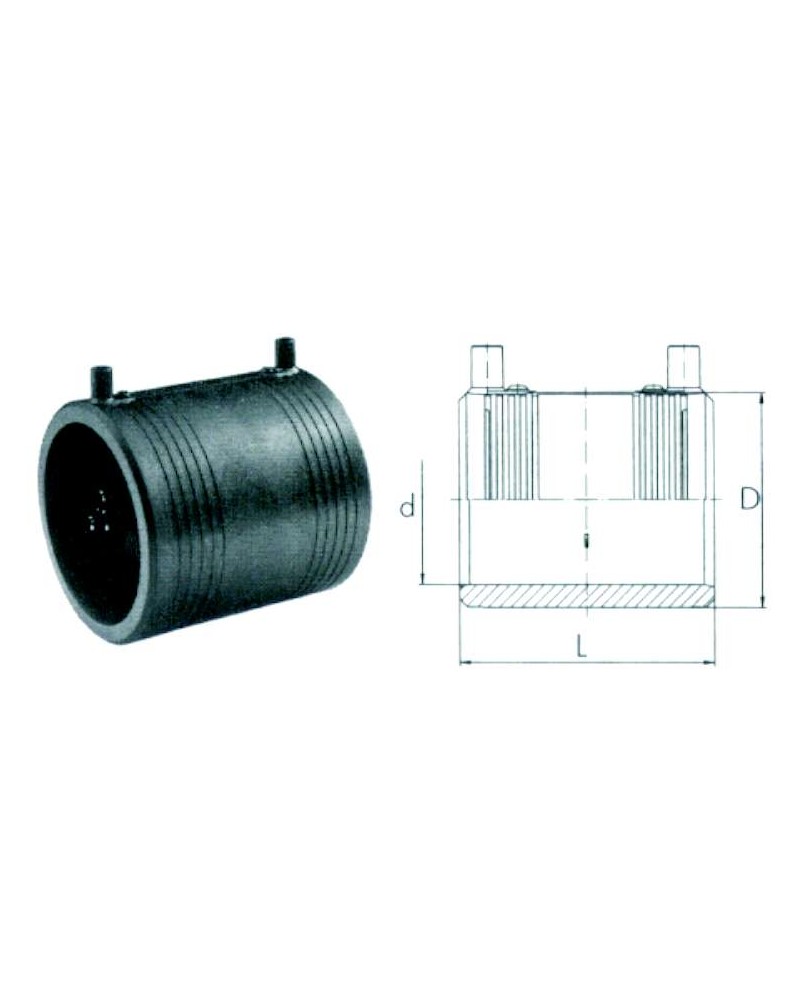 MANICOTTO ELETTROSALD diametro 110