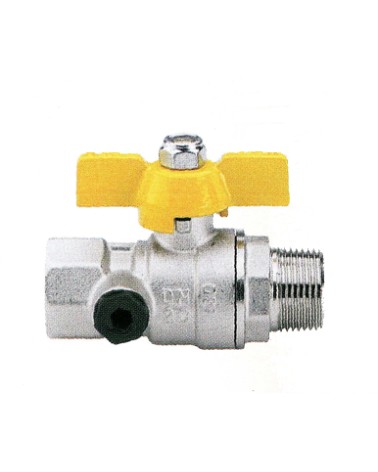 VALV GAS C/PRE TEST MF 1/2
