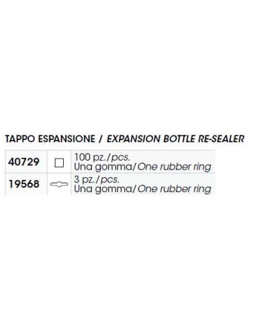 TAPPI A ESPANSIONE 1G 100P