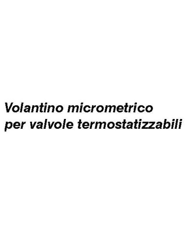 VOLANTINO x VALV TERMOSTAT