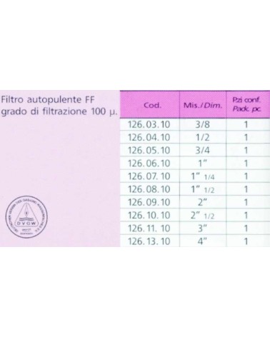 FILTRO AUTOPUL FF  1/2    