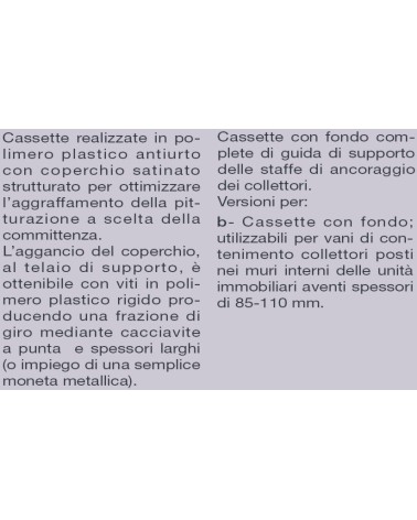 CASSETTA CON FONDO  40x50 
