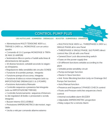 QUADRO 1-2POMPE MONO/TRIF.