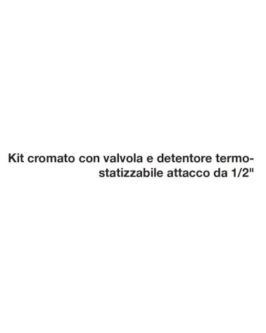 KIT VALV+DETEN SQ. 1/2 CRO