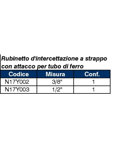 RUBIN.INTERC.STRAP. FF 1/2