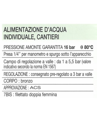RIDUTTORE PRESS 16BAR 1/2 