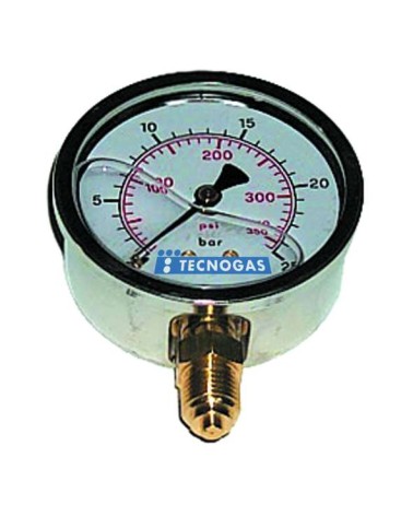 MANOM INOX RAD1/4 0-6 GLIC