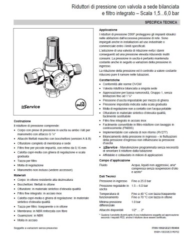 RIDUTTORE PRES.1/2 MAX 25B