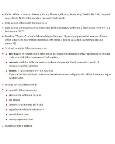 CRONOTERM. ON-OFF A FILO  