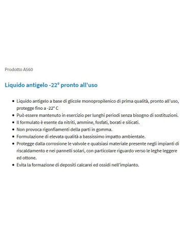 ANTIGELO -22? MONOPROP.20K