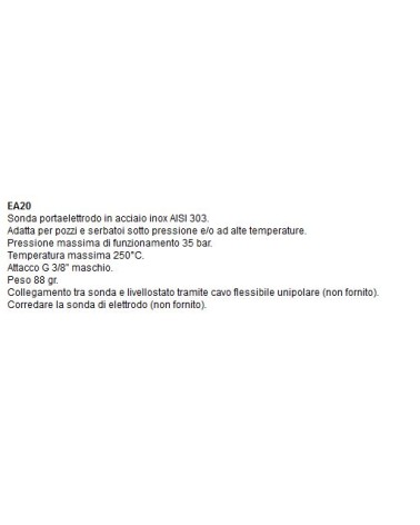 SONDA P/ELET INOX 35B 250?