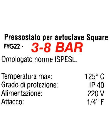PRESSOST AUTOCL 3-12B 1/4F