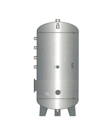 BOLL INOX 800L 12B+ISO+FLA
