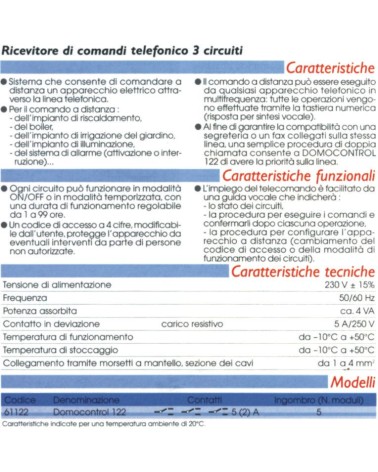 COMANDO DISTANZA TEL 3 USC