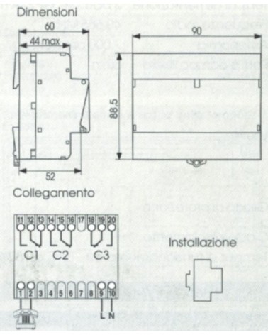 COMANDO DISTANZA TEL 3 USC