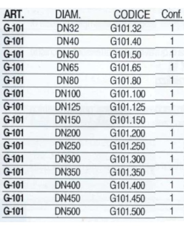 GIUNTO EPDM FLA PN16 DN40 