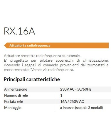 ATTUAT A RADIOFREQ RX.16A 