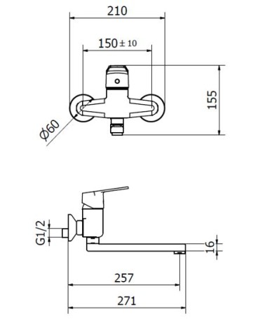 MIX LAVELLO PARETE SONIC  