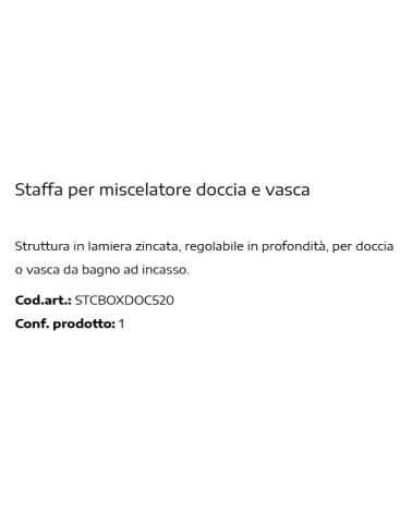 STAFFA LAM X MIX DOC/VASCA