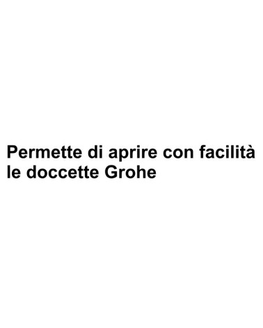 CHIAVE MANOPOLA X DOCCETTA