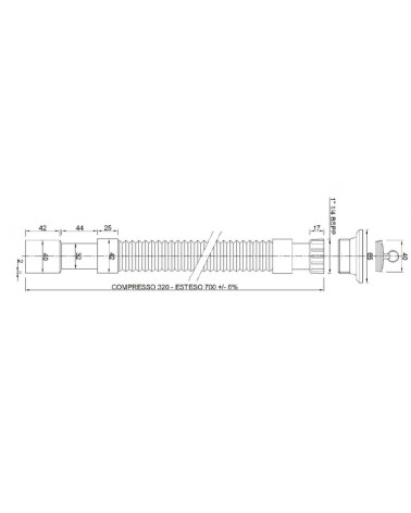 SIFONE PLA EST 1.1/4X32-40