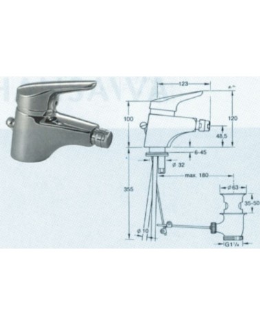 HANSAMIX GRUPPO BIDET     