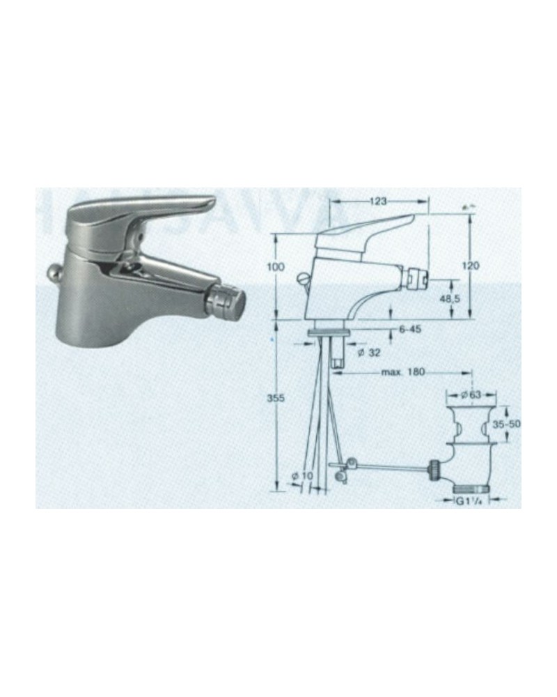HANSAMIX GRUPPO BIDET     