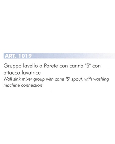RUBINET PARETE C/ATT LAVAT
