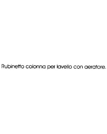 RUB COLONNINA BAR SOLE  CR