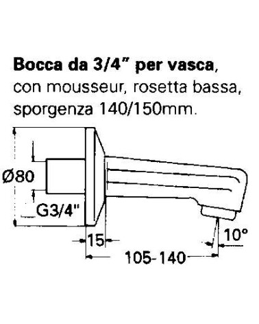 BOCCA VASCA INC 140       