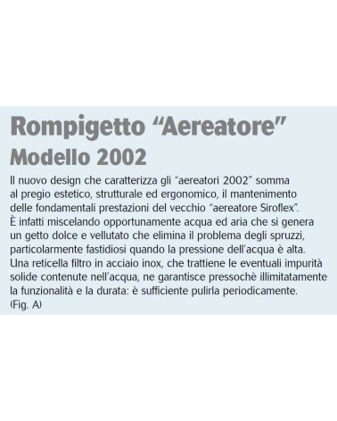 AERATORE 2002 CROM 22X1M  
