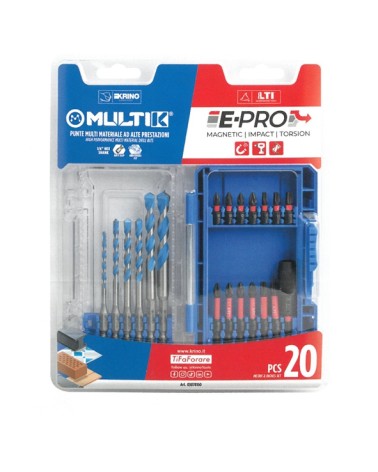 SET 20 PUNTE MULTIK1/4+ACC