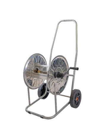 CARRELLO AVVOLGI INOX 80MT