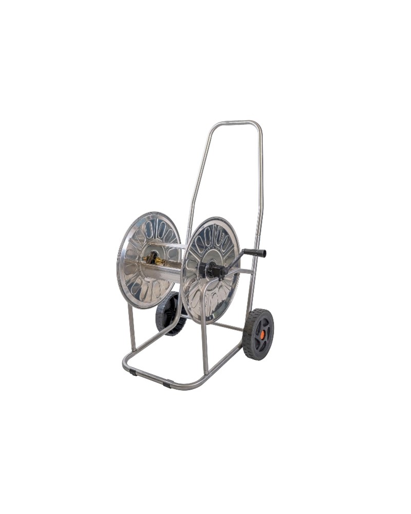 CARRELLO AVVOLGI INOX 80MT