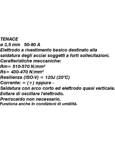 ELETTR. XUPER SCORR. 2,5MM