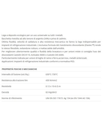 BACCHETTA 8840RX  AG34% 5P
