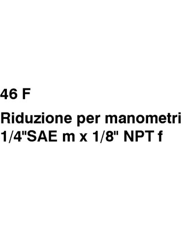 RIDUZ. 1/8F NPT X 1/4M SAE