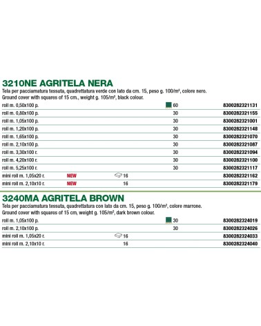 TELO PACCIAMAT 1,05x100 NE