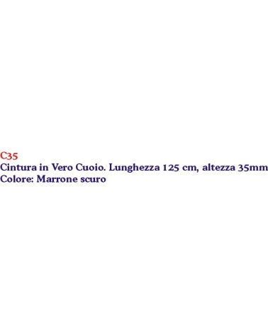 CINTURA L.125 H40 MARR SCU