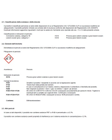 SILICONE ROSSO 300?  310ML