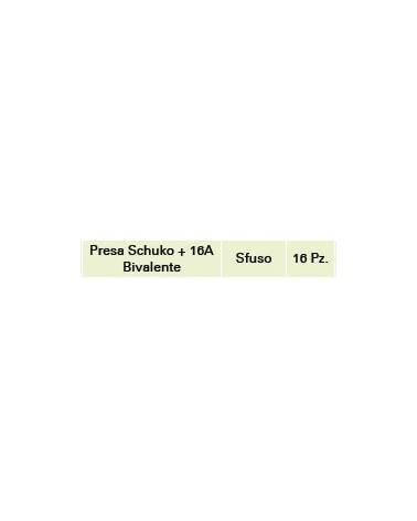 PRESA SHUKO+16A BIVAL ANTR