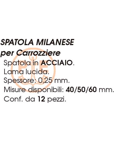 SPATOLA x CARROZZIERE 40mm