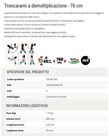TRONCAR MAN ALL FORB 76 CM