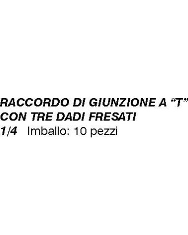 TE 3 DADI BAIONETTA       