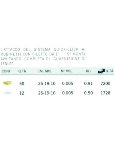PRESA RUBINETTO 1         
